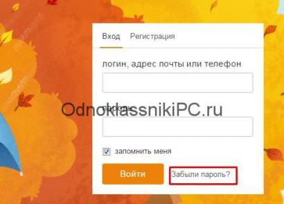 Социальная сеть Одноклассники: вход на мою страницу